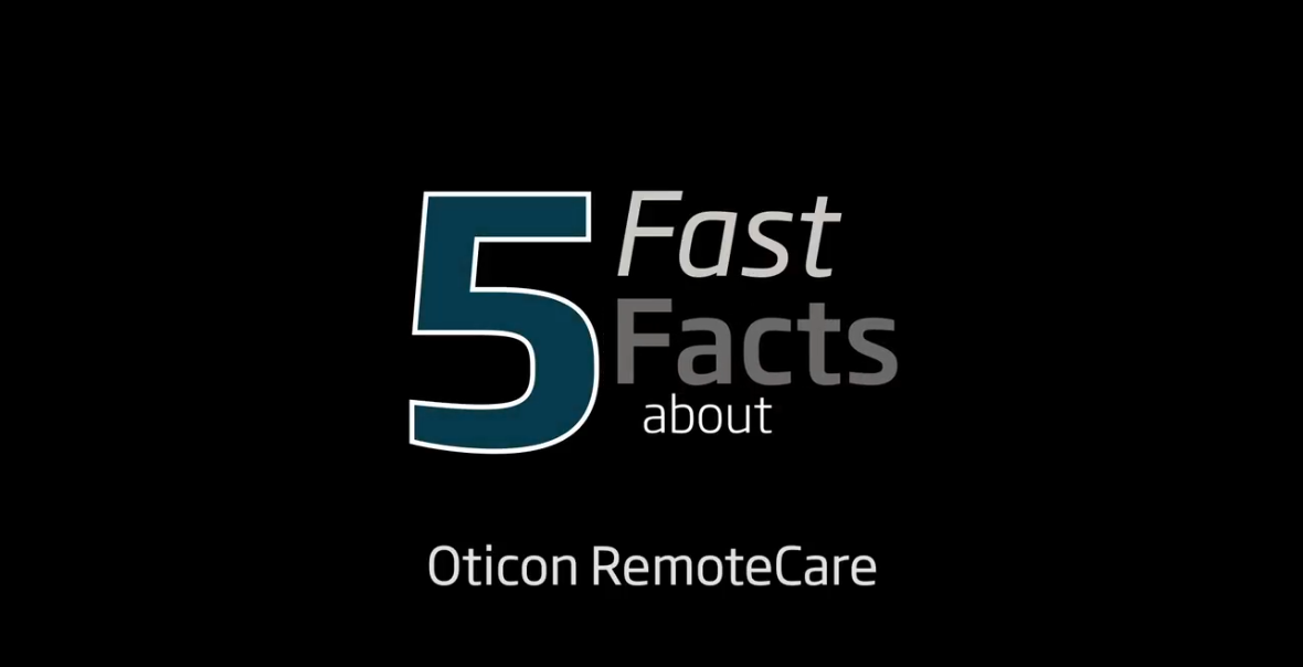 오티콘 리모트케어(Oticon RemoteCare)에 대한 5가지 사실